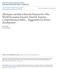 Alternative models within the framework of the World Economic Forum s Travel & Tourism Competitiveness Index Suggestions for theory development