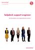 helpdesk support engineer job description and organisational overview