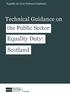 Technical Guidance on the Public Sector Equality Duty: