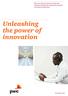 Unleashing the power of innovation