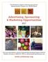 Advertising, Sponsoring & Marketing Opportunities