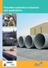 Polyolefin materials in industrial pipe applications