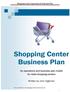 Shopping Centre Operations & Business Plan