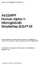 Ab Human Alpha 1- Microglobulin SimpleStep ELISA Kit