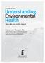 Understanding Environmental Health