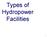 Types of Hydropower Facilities