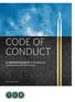 international code of conduct An ethical framework for all employees in the conduct of TCR business
