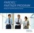 PAREXEL PARTNER PROGRAM. Broaden your reach with a partner you can trust