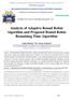 Analysis of Adaptive Round Robin Algorithm and Proposed Round Robin Remaining Time Algorithm