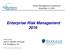 Enterprise Risk Management 2016