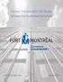 Canada Transportation Act Review. Submission from the Montreal Port Authority