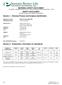 MATERIAL SAFETY DATA SHEET. SAFETY DATA SHEET This SDS complies with 91/155/EEC and 2001/58/EC. Section 1: Chemical Product and Company Identification