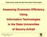 Assessing Economic Efficiency Using Information Technologies in the State Universities of Saxony-Anhalt