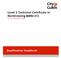 Level 2 Technical Certificate in Hairdressing ( ) Version 1.1 (November 2017) Qualification Handbook