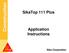Construction. SikaTop 111 Plus. Application Instructions. Sika Corporation