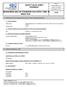 SAFETY DATA SHEET Revised edition no : 0 SDS/MSDS Date : 5 / 12 / 2012
