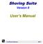 Shoring Suite. Version 8. User s Manual