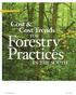 SPECIAL FEATURE. Cost & Cost Trends. Forestry Practices FOR IN THE SOUTH BY: REBECCA J. BARLOW AND MARK R. DUBOIS