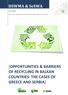 [OPPORTUNITIES & BARRIERS OF RECYCLING IN BALKAN COUNTRIES: THE CASES OF GREECE AND SERBIA]