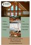 Crockett Log & Timber Homes May December, 2017 Program Pricing Book