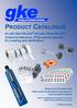 PRODUCT CATALOGUE. for gke Steri-Record and gke Clean-Record Chemical indicators, PCDs and accessories for cleaning and sterilization