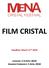 FILM CRISTAL. Deadline: March 11 th 2018