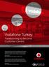 Vodafone Turkey. Transforming to become Customer Centric