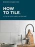 HOW TO TILE HOW TO TILE