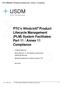 PTC s Windchill Product Lifecycle Management (PLM) System Facilitates Part 11 / Annex 11 Compliance