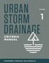URBAN STORM DRAINAGE CRITERIA MANUAL VOLUME MANAGEMENT, HYDROLOGY, AND HYDRAULICS