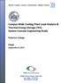 Campus-Wide Cooling Plant Load Analysis & Thermal Energy Storage (TES) System Concept Engineering Study