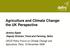 Agriculture and Climate Changethe UK Perspective