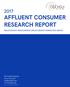 2017 AFFLUENT CONSUMER RESEARCH REPORT
