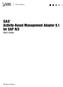 SAS. Activity-Based Management Adapter 6.1 for SAP R/3 User s Guide