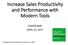 Increase Sales Productivity and Performance with Modern Tools EVENTCAMP APRIL 19, 2017