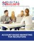 ACCOUNT-BASED MARKETING FOR RECRUITERS