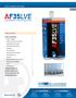 LOW VISCOSITY STRUCTURAL EPOXY. Table of Contents. Made in the U.S.A. AF35LVE TECHNICAL DATA SHEET