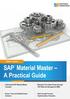 SAP Material Master A Practical Guide. Matthew Johnson