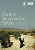 Food in an uncertain future