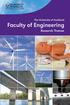 The University of Auckland Faculty of Engineering. Research Themes