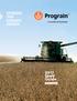 SOYBEANS THAT GENERATE GROWTH. Seed Guide. Western Canada