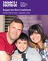 Supporter Care Assistant RECRUITMENT PACK - JANUARY 2018