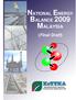 NATIONAL ENERGY BALANCE 2009 MALAYSIA. (Final Draft)