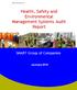Health, Safety and Environmental Management Systems Audit Report