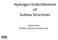 Hydrogen Embrittlement of Subsea Structures. David Jones Minton, Treharne & Davies Ltd.