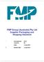 FMP Group (Australia) Pty Ltd Supplier Packaging and Shipping Standard. Document No: PS13 Issue No: 05 Date: 2 July 2015