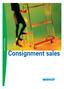 Logistics and industry. Consignment sales