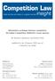 Competition Law. Information exchanges between competitors: the Italian Competition Authority s recent practice