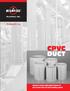 CPVC DUCT Chemical resistant, lightweight solutions for hot corrosive fume and drain handling systems.