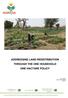 ADDRESSING LAND REDISTRIBUTION THROUGH THE ONE HOUSEHOLD ONE HACTARE POLICY